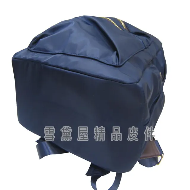 【Volee】雙11 真皮包包  後背包 中大容量 可10吋平板 進口專櫃 超輕量 防水水晶布 +100%牛皮革材質