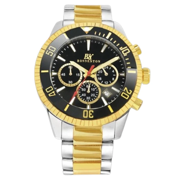【ROSDENTON 勞斯丹頓】公司貨R1 潛航探險三眼時尚腕錶-男錶-錶徑45mm(256MT-4D)