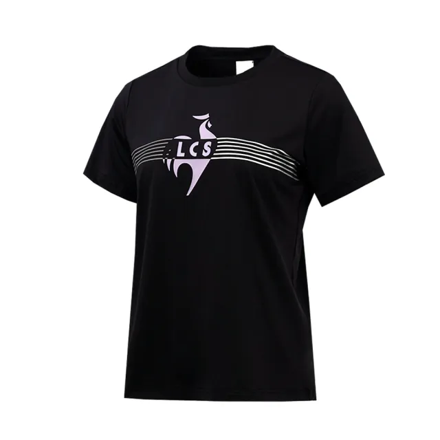 【LE COQ SPORTIF 公雞】運動TRAINING短袖T恤 男女款-4色-LWT21601_LWT22601