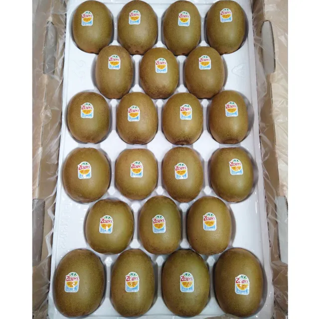 【愛蜜果】紐西蘭Zespri金圓頭黃金奇異果約3.3kgX1箱(特大22顆/原裝箱)