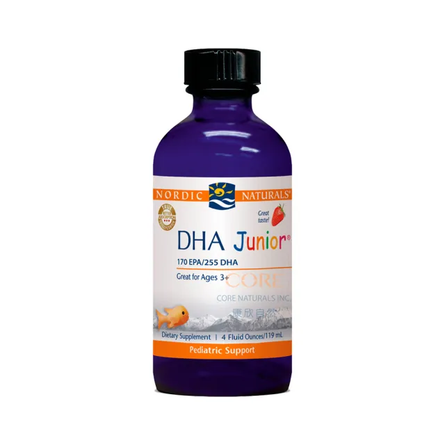 【NORDIC NATURALS 北歐天然】幼兒DHA液體魚肝油 119ml