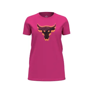 【UNDER ARMOUR】UA 女 Pjt Rock Underground 短袖T-Shirt_1382708-686(粉紅)