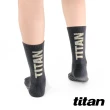 【titan太肯】舒壓生活中筒襪_深灰