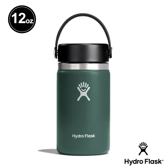 【Hydro Flask】12oz/354ml 寬口 提環 保溫瓶 青鳥藍 櫻花粉 針葉綠(保溫杯 大口徑 小容量 小ml數)