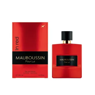 【Mauboussin 夢寶星】絕對紅男性淡香精 100ml(專櫃公司貨)