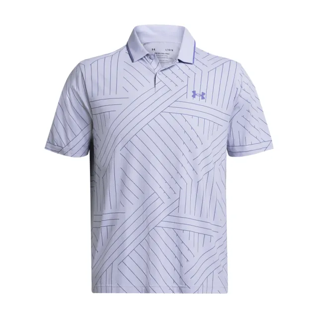 【UNDER ARMOUR】UA 男 Iso-Chill Edge 短POLO_1377365-540(紫色)