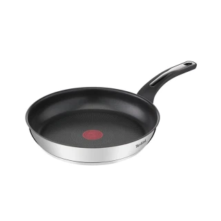 【Tefal 特福】精靈複合不鏽鋼28CM不沾鍋平底鍋(IH爐可用鍋)