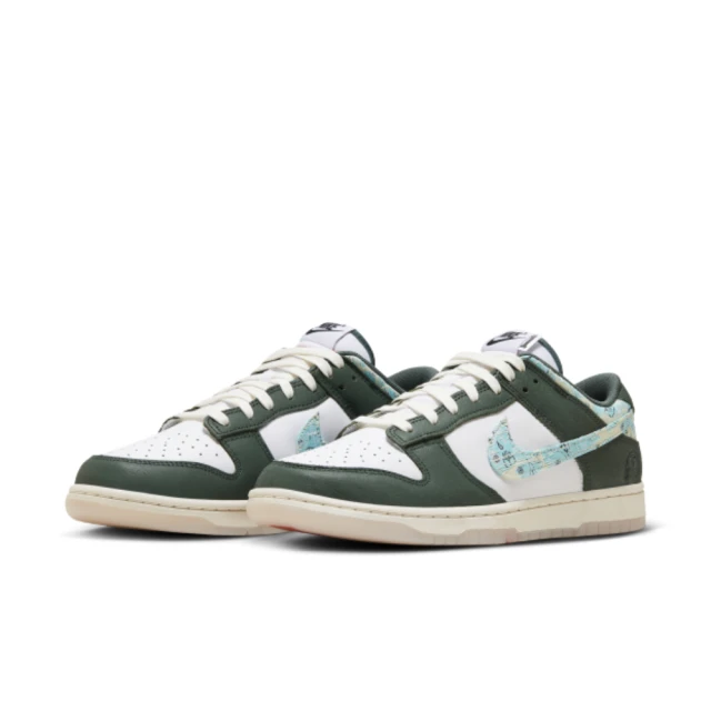 NIKE 耐吉NIKE 耐吉 休閒鞋 男鞋 運動鞋 DUNK LOW RETRO 白綠 HF5693-141