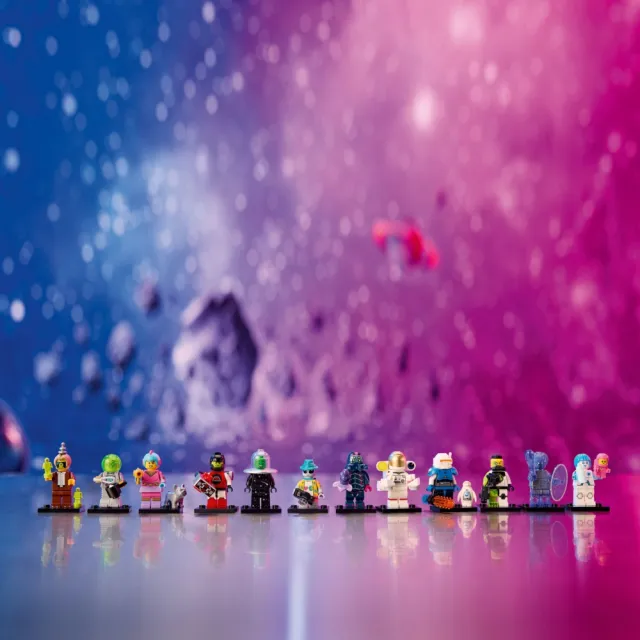 【LEGO 樂高】Minifigures 71046 第 26 代-太空(隨機驚喜盒 角色人偶 禮物)