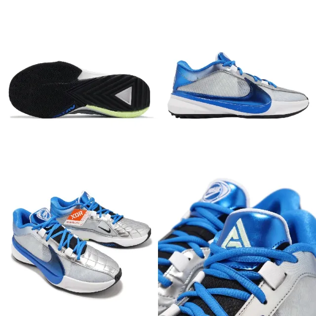 【NIKE 耐吉】籃球鞋 Zoom Freak 5 EP 男鞋 藍黑 Ode To Your First Love(DX4996-402)