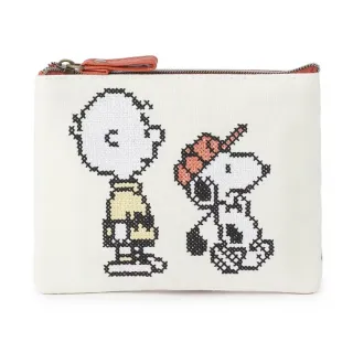 【Kamio】雙11 SNOOPY 史努比 面紙收納包 零錢包 高爾夫 十字繡