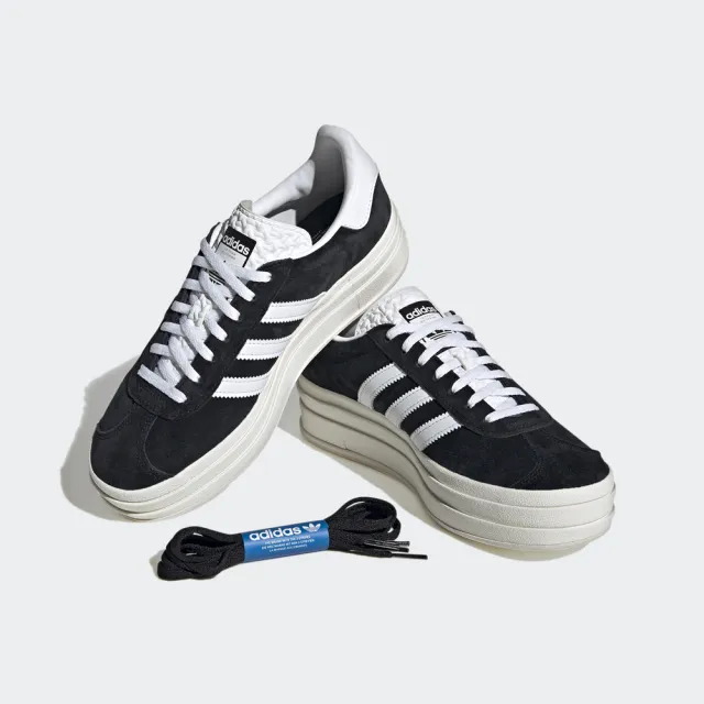 【adidas官方旗艦】GAZELLE BOLD 運動休閒鞋 滑板 復古 女 - Originals(HQ6912)