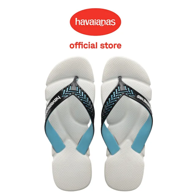 【havaianas 哈瓦仕】拖鞋 男鞋 夾腳拖 貼合腳型 舒適無負壓 Power 2.0 白 4145492-0128M(哈瓦士)