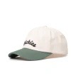 【Dickies】男女款雲白色撞色純棉品牌刺繡Logo棒球帽｜DK013030C58