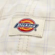 【Dickies】男女款白格紋純棉泡泡紗材質卡車司機棒球帽｜DK013029H77(帽子)