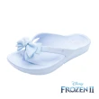 【Disney 迪士尼】童鞋 冰雪奇緣 親子夾腳拖鞋/輕量 透氣 舒適 台灣製 藍(FOKS37606)