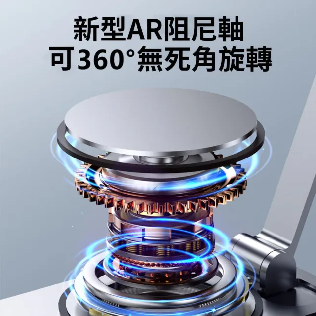 【CS22】鋁合金手機平板可折疊全金屬支架-圓盤底(K62極光銀/超值4入組)
