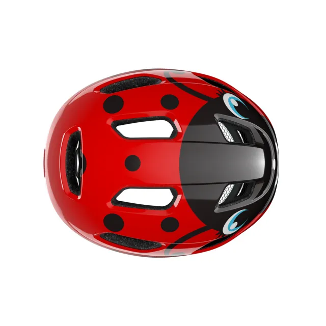 【LAZER】PNUT KinetiCore 幼童用 自行車安全帽 紅色瓢蟲