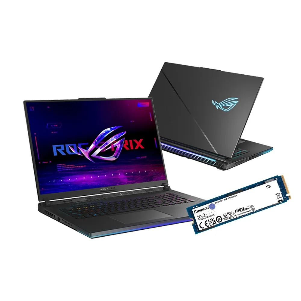 【ASUS】升級1TB組★18吋i9 RTX4090電競筆電(ROG SCAR G834JYR/i9-14900HX/64G/2TB SSD/W11)