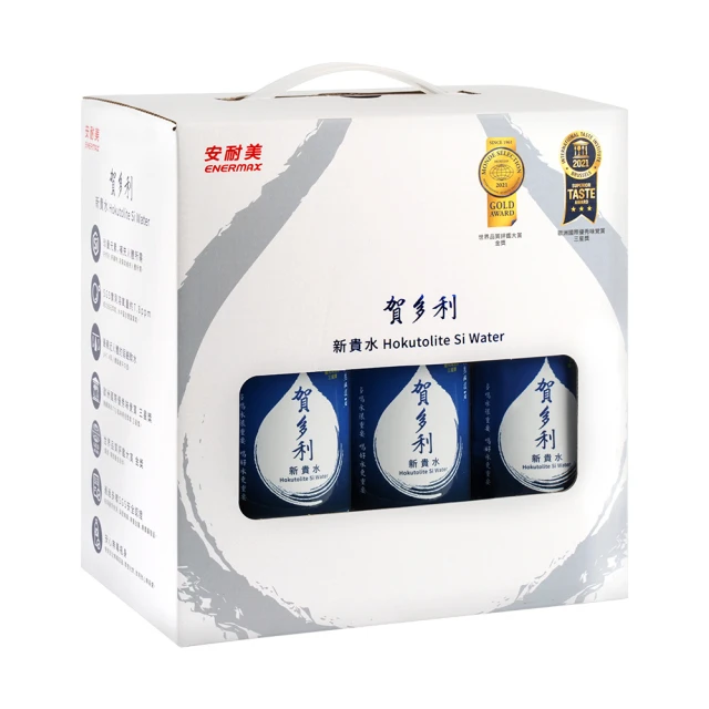 ENERMAX 安耐美 賀多利新貴水禮盒 500ml 6入1