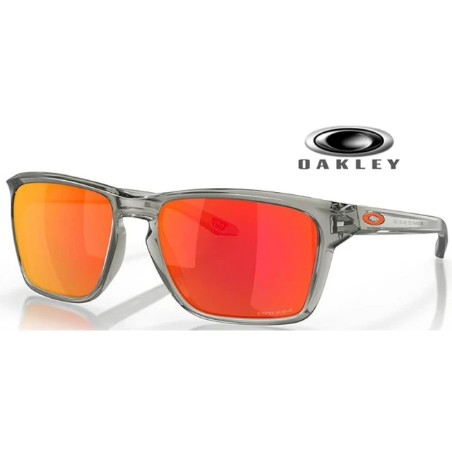 Oakley 奧克利 SYLAS A 亞洲版輕包覆太陽眼鏡 OO9448F 13 透灰框PRIZM水銀鍍膜鏡片 公司貨