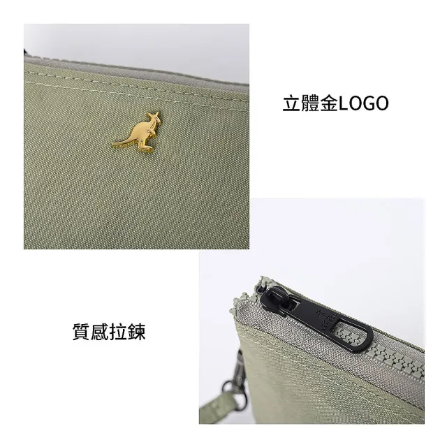 【KANGOL】多格層錢包 61251785(零錢包 防潑水)