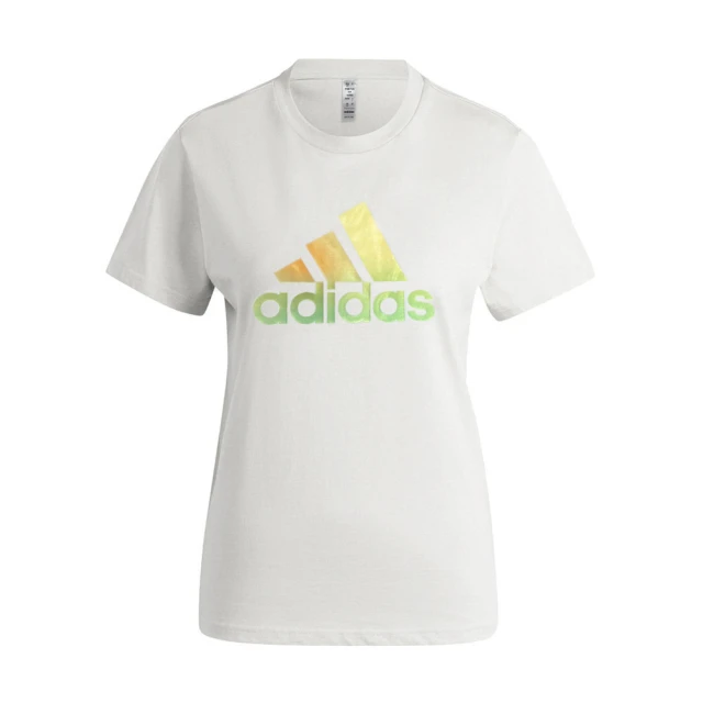 adidas 愛迪達 MH BOS TEE 1 女 短袖 上衣 T恤 運動 訓練 夏日 輕薄 舒適 基本款 白(IM8885)