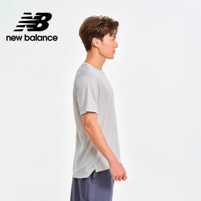 【NEW BALANCE】NB ICEX短袖T_男裝_灰色_AMT21262AG(亞版 版型正常)
