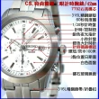 【SEIKO 精工】CS三眼系列/時尚白面精鋼腕錶42㎜-加三重好禮 SK004(SNDA85P1/7T92-0KK0)