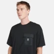 【Timberland】男款黑色 Outlast 恆溫科技短袖T恤(A5UMU001)