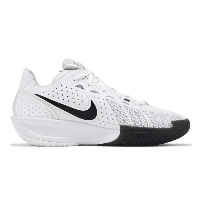 【NIKE 耐吉】Nike Zoom GT Cut 3 籃球鞋 白黑 DV2918-102(男鞋 運動鞋)