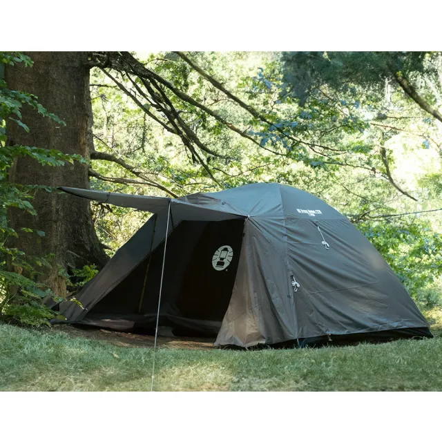 【Coleman】4-5人CROSS露營帳270 / 炭灰 / CM-06747(露營帳篷 圓頂帳 睡帳 家庭帳)