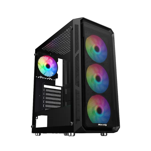 【華碩平台】i5六核GeForce RTX 4060{元素使AK43D}電競電腦(i5-12400F/B760/32G/2TB)