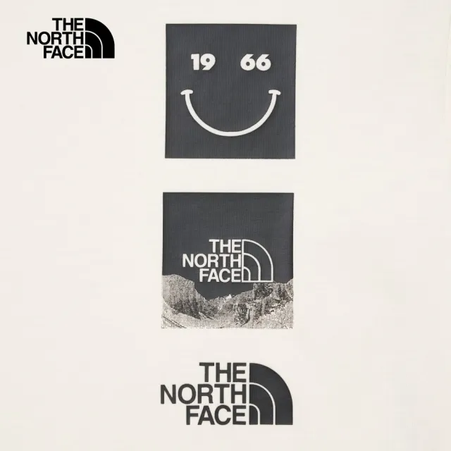 【The North Face】TNF 短袖上衣 休閒 U MFO S/S 1966 GRAPHIC TEE - AP 男女 米白(NF0A8AUYQLI)