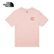 【The North Face】TNF 短袖上衣 休閒 U MFO V-DAY S/S TEE - AP 男女 粉(NF0A8AUULK6)