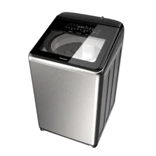 【Panasonic 國際牌】17公斤變頻溫水洗脫直立式洗衣機—不鏽鋼(NA-V170NMS-S)