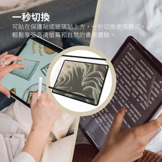 【eiP】高級日本 磁吸式類紙膜 磁吸類紙膜(高級日本紙膜 iPad 10/iPad Pro11/iPad mini/iPad Air)