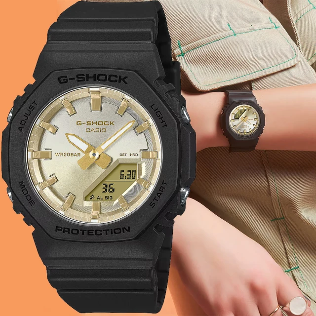 CASIO 卡西歐 G-SHOCK 潮流藍黑八角錶殼耐衝擊運