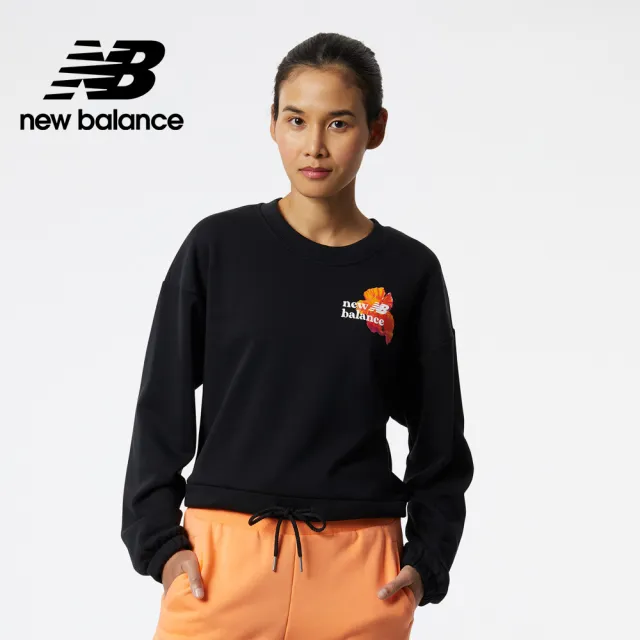 【NEW BALANCE】NB 長袖上衣_女裝_黑色_WT21559BK