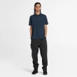 【Timberland】男款深寶石藍 TimberCHILL™ 涼爽科技抗UV 短袖 Polo衫(A6427433)