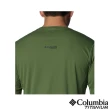 【Columbia 哥倫比亞 官方旗艦】男款-鈦Cirque River™酷涼快排長袖上衣-綠色(UAE55900GR/IS)