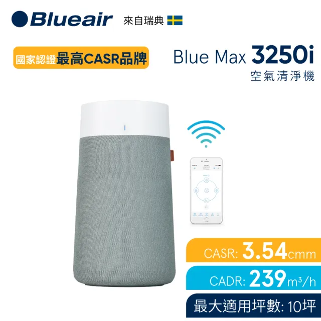 【瑞典Blueair】7340i 空氣清淨機 + Blue Max 3250i 空氣清淨機