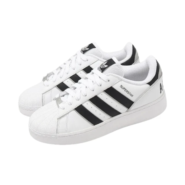 adidas 愛迪達 Superstar XLG T 休閒鞋 男女鞋 運動 貝殼 厚底 增高 情侶鞋 白(IF6138 ∞)