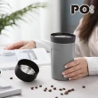 【PO:】360度飲用隨行保溫咖啡杯350ml-附濾網(灰)(保溫杯)