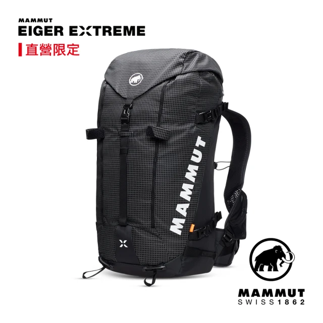 Mammut 長毛象 Trion 38 極限艾格輕量攀登後背包 38L 黑色 #2520-03842