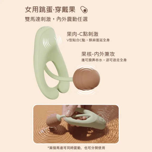 【OSUGA 大人糖】牛油果｜心跳操控遊戲套裝(情趣用品 情趣職人 跳蛋 OSUGA)