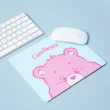 【Care Bears】彩虹熊 2入組 滑鼠墊 印章墊(文具 配件 桌墊 美勞墊)