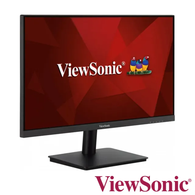 【ViewSonic 優派】(2入組)VA2406-MH 24型 VA 100Hz 護眼電腦螢幕(內建喇叭/FreeSync)