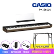 【CASIO 卡西歐】PX-S6000 88鍵數位鋼琴 木質琴鍵 贈三踏板 琴架(贈耳機/保養油組/琴架/原廠保固18個月)