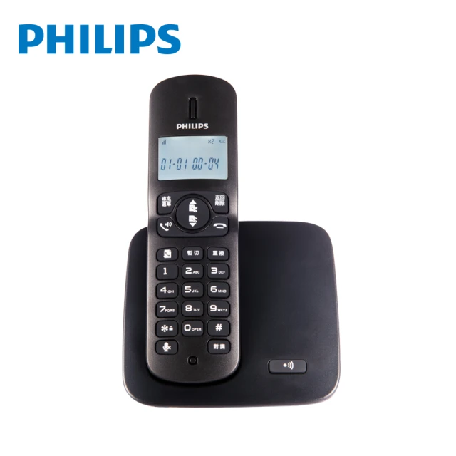 【Philips 飛利浦】2.4GHz數位 繁體中文顯示 無線電話(DCTG1861)